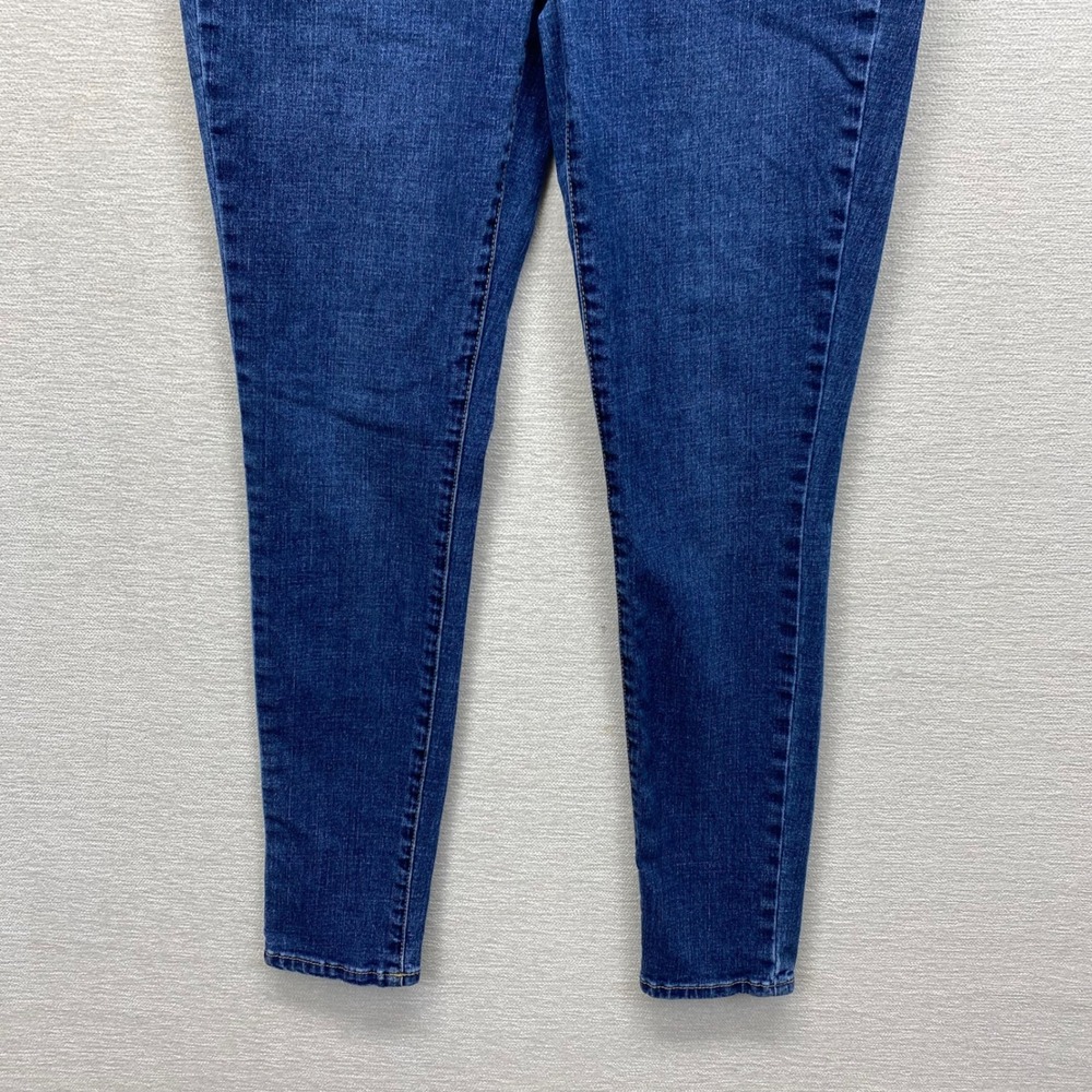 Seven7 Womens Skinny Jeans Medium Wash High Rise Blue Denim Pants Size 4 (29x27) - Picture 3 of 12